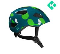 Casque Enfant Lazer Nutz 2.0 Kineticore Vert À Pois Turnfit (50-56 Cm) B