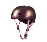Casque enfant Micro Mobility Neochrome Rose taille M avec lumière LED arrière rose