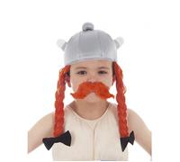 Casque enfant - Obelix - Tissu - Noir - A partir de 3 ans