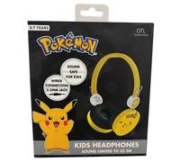 Casque enfant - POKEMON - OTL Technologies - Son limité 85 dB - Jaune - Pikachu