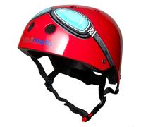 Casque enfant - RADIO FLYER - Red Goggle - Intégral BMX - Rouge imprimé lunettes - Taille M 53-58 cm