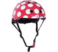 Casque enfant red dotty medium rouge TU