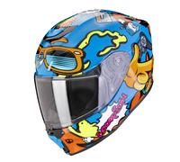 Casque Enfant Scorpion EXO-JNR Air Fun (Bleu/Orange) Taille: YS (49)