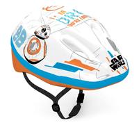 Casque Enfant Star Wars BB8 Blanc/Bleu/Orange (52-56Cm) CVC1560 Disney Vélo