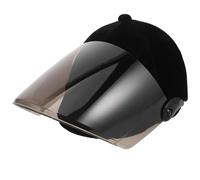 Casque Équitation Protection Sécurité Visière Teintée Confort Ajusté | Coque en Polypropylène Douce Velours, Design Simple Élégant, Adapté Débutants et Jeunes Pratiquants