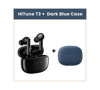 (Casque et étui) HiTune T3 ANC Écouteurs sans fil TWS Bluetooth 5.2 Casque antibruit actif, microphones intra-auriculaires