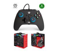 Casque et Manette - GAMING PRO - EH50BK - LEDS RGB - Filaire - Compatible Xbox PS5 PS4