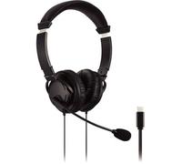 ACCO Kensington Casque K97457WW sur-oreille Hi‑Fi USB-C avec micro noir