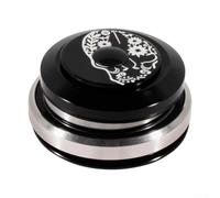 Casque externe en alliage d'aluminium avec double roulement pour VTT supportant une rotation fluide de la fourche (41,8/42-52 mm)