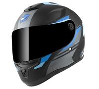 FC-Moto FF114B Zeron et, noir-bleu, taille XS pour homme