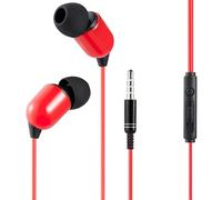 Casque Filaire 3m, écouteurs Intra-Auriculaires filaires, Casque avec Microphone, Casque Filaire stéréo antibruit, Jack 3,5 mm pour iPhone Samsung Xiaomi Huawei tablettes et Ordinateurs Portables MP3