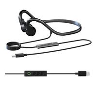 Casque Filaire À Conduction Osseuse Écouteurs De Sport À Conduction Osseuse Avec Câble Adaptateur De Type C Pour Les Entraî[EC450]