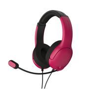 PDP AIRLITE Wired Headset Red With Noise (Sony Playstation 5 Sony Playstation 4)