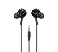 Casque filaire avec Jack 3.5mm Boutons de contrôle Samsung Stéréo In-Ear noir