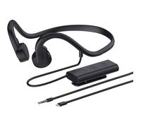 Casque Filaire Bluetooth À Conduction Osseuse (3 5 Mm Ou Type C) Écouteurs Ouverts Avec Microphone Écouteurs De Sport Pour La Co