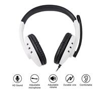 Casque filaire de Gaming, 3.5mm, son Surround et HD, Microphone, pour Sony Playstation4 5, pour tablette, ordinateur portable