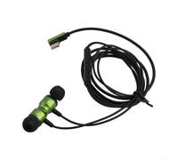 Casque filaire filaire en métal pour jeux vidéo - Design à angle droit - Pour Pubg - Compatible avec Android In-Line