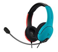 PDP LVL40 Casque Avec fil Arceau Gaming Noir, Bleu, Rouge
