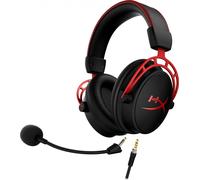 Casque filaire HyperX Cloud Alpha avec microphone, minijack 3,5 mm, noir-rouge