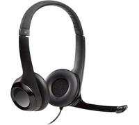 Casque - Filaire - Logitech - H390 - USB - Anti-parasite - Noir