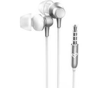 Casque Filaire Métallisé Energy Sistem - Microphone Intégré - Contrôle du Volume - Couleur Blanc G