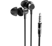 Energy Sistem Casque filaire Métallisé – Microphone intégré, contrôle du volume – Noir