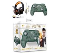 Casque Filaire - Nintendo - Harry Potter - Vert Serpentard - Micro Rabattable - Jack 3,5mm