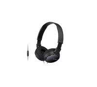 Casque supra-auriculaire filaire supra-aural Sony MDR-ZX110AP pliable, micro-casque noir