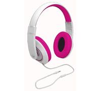 Colorblock Omega - Micro-casque - circum-aural - filaire - blanc/rose