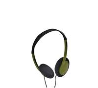 Casque filaire ONE, 1.2m, connecteur jack, bi-color noir / vert