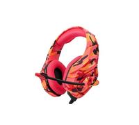 Casque filaire ONIKUMA K1B montésurlatête camouflage rouge