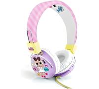 L.O.L. Surprise ! Casque stéréo filaire pour enfants Blanc/Rose – OTL Technologies