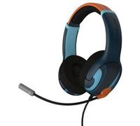Pdp – Casque filaire Airlite Glow pour Xbox Series X/S, Xbox One et PC – Bleu et orange