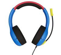 Casque filaire Pdp AIRLITE Mario Dash pour Nintendo Switch/Nintendo Switch Modèle OLED/Nintendo Switch Lite