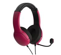 CASQUE FILAIRE PDP AIRLITE ROUGE POUR CONSOLE SONY PS5 ET PS4