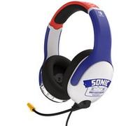 Casque filaire Pdp NSW Realmz AirlitePlus Wired Sonic pour Nintendo Switch et Nintendo Switch Modèle OLED Blanc et Bleu Blanc et Bleu E