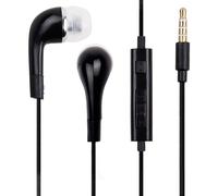 Casque filaire Samsung avec prise mini-jack 3,5 mm, stéréo haute fidélité - Noir