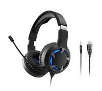 Casque filaire Stéréo Bass Surround Gaming Headset pour PS4 Nouveau pour Xbox One PC avec micro
