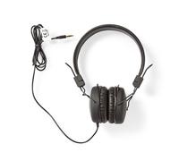 Casque filaire supra-auriculaire | 3,5 mm | Longueur du câble : 1,20 m | Noir