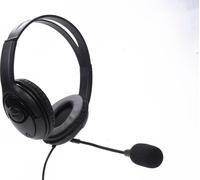 Casque filaire Tellur Basic PCH2, microphone, contrôle filaire, USB, noir
