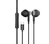 Casque filaire USB C, microphone stéréo de type C | Écouteurs intra-auriculaires à suppression active du bruit pour smartphones, tablettes, ordinateurs portables, la plupart des appareils USB C