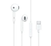 Casque filaire USB-C original Oppo avec microphone - Blanc