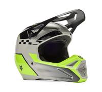 Casque Fox V1 Collect Gris/Jaune Taille S