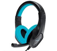 Casque gamer AMSTRAD AMS-H888 BLUE 40mm Power Bass