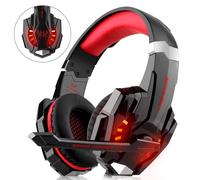 Casque Gamer Athlete Micro Casque PS4 Gaming, Anti-Bruit,Casque Gaming pour PC PS4 Xbox et Switch