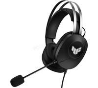 ASUS TUF H1 GEN II - Casque Gaming Filaire, Haut-parleurs ASUS Essence de 40 mm, Son Surround virtuel 7.1, Microphone certifié TeamSpeak, Conception légère de 297 grammes