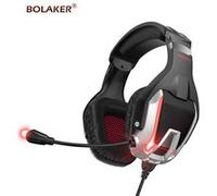 Casque gamer filaire BOLAKER® ONIKUMA K12 noir rouge G