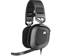Corsair HS80 RGB USB Casque Gaming Premium avec Dolby Son Surround 7.1 (Microphone de Qualité Adaptée à La Diffusion, Tissu Microfibre Respirant, Audio Haute-Fidélité, Construction Durable) Carbone