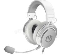 ENDORFY VIRO Onyx White, Over Ear Headphones, Additional Pair of Fabric earpads, Detachable Microphone, Detachable Cable | EY1A004