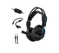 Medion Casque gamer ERAZER MD 88640 - Filaire PC/console - Noir/Bleu